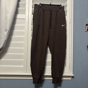 Nike Brown Phoenix Fleece Joggers